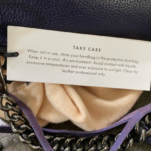 BNWT Rebecca Minkoff Purple Crossbody Bag - Picture 7 of 16